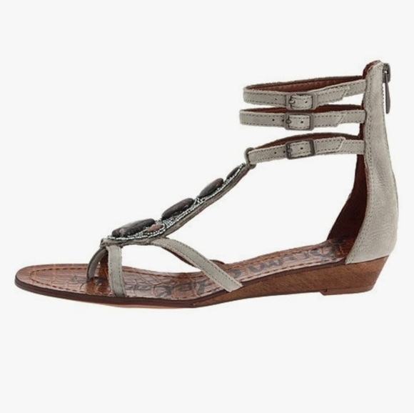 Sam Edleman Daisy Strappy Gladiator Sandal Sz 8 - Picture 5 of 5